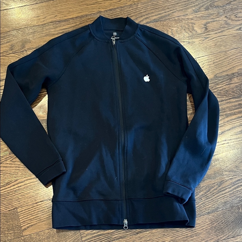 Apple Men's Midnight Black Lightweight Jacket employees